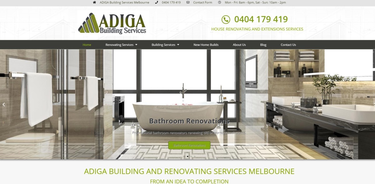 adiga building services
