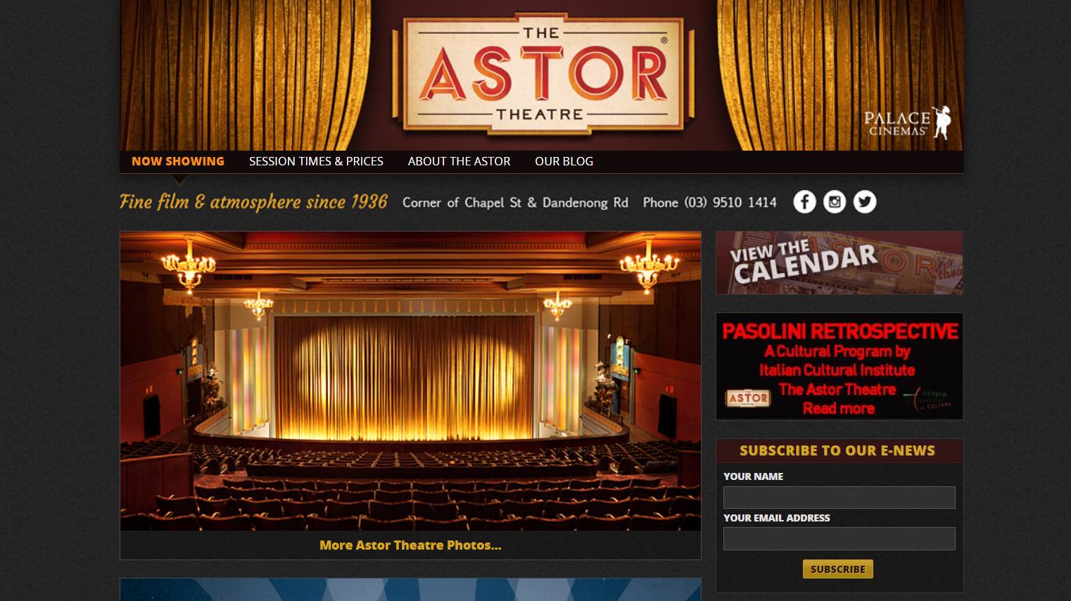 astor theatre