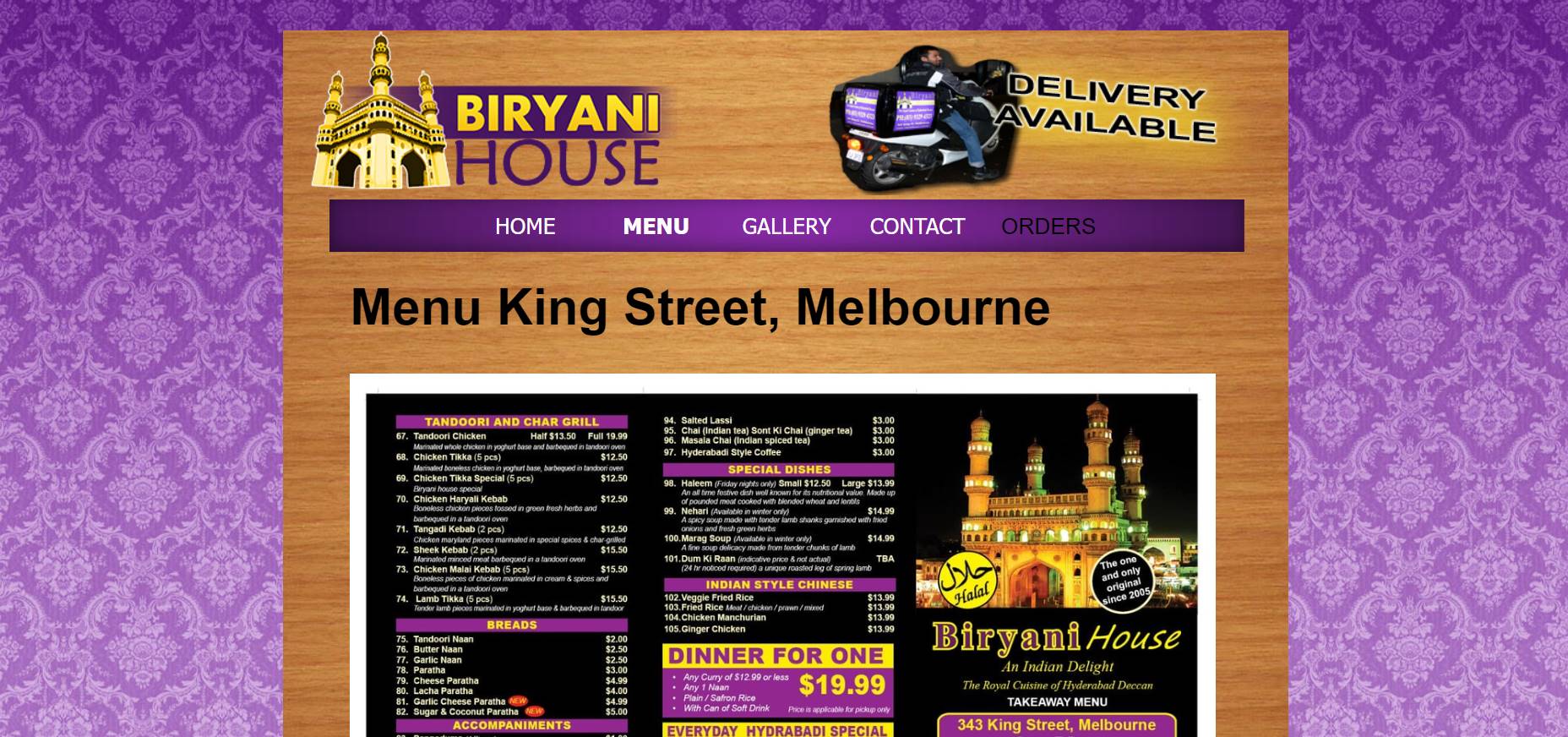 biryani house