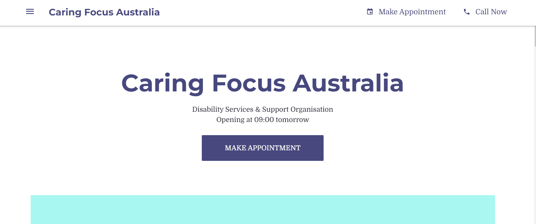 caring focus australia