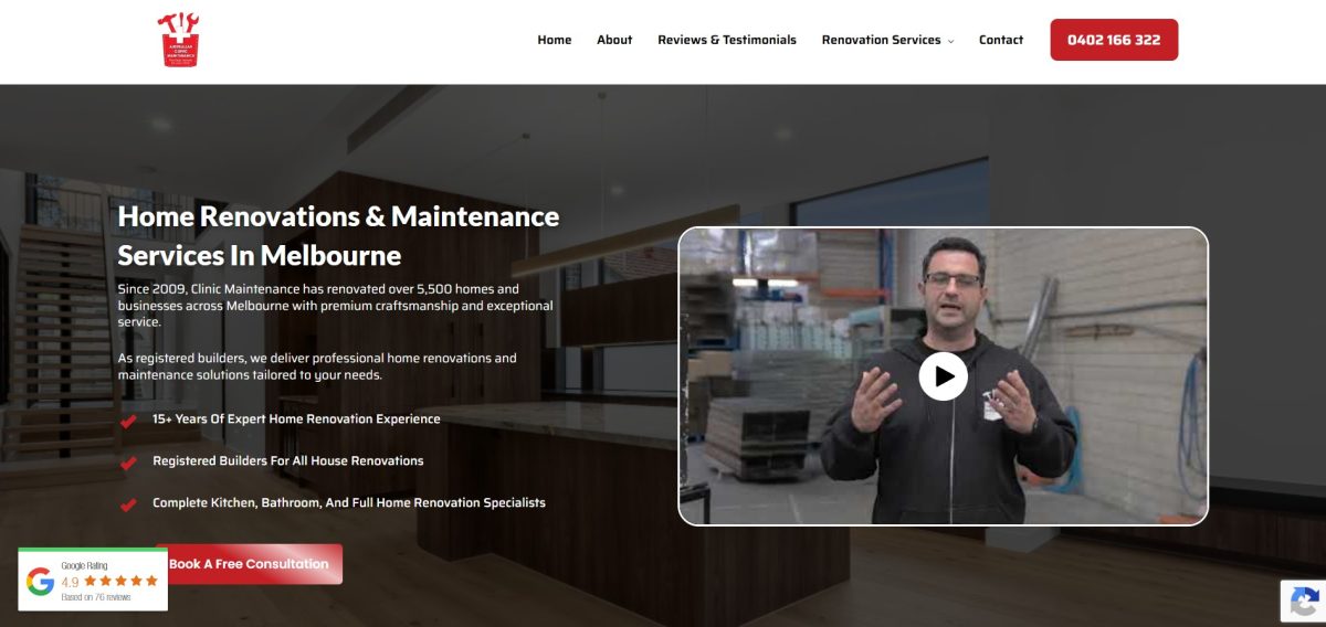clinic maintenance