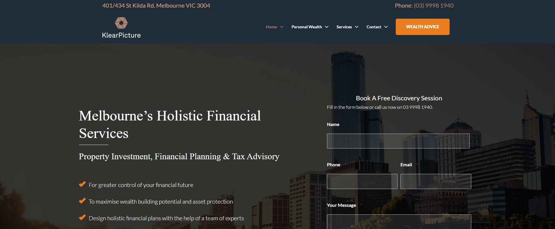 klear picture financial planners & advisors melbourne