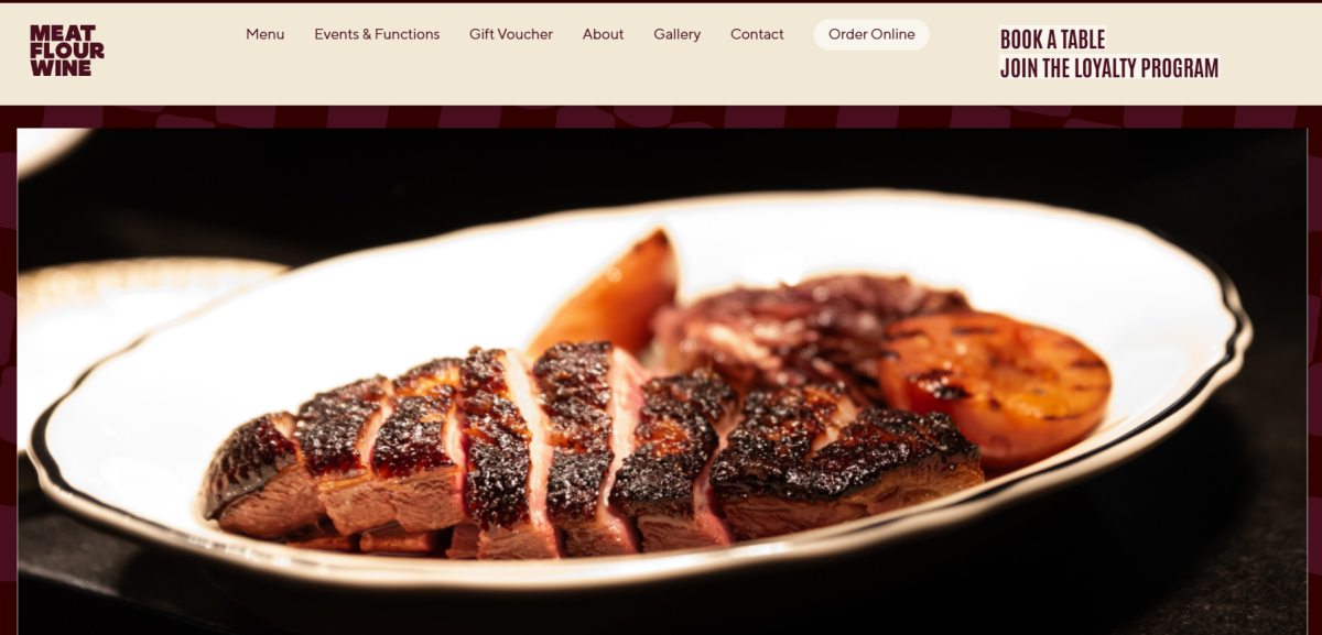 meat flour wine