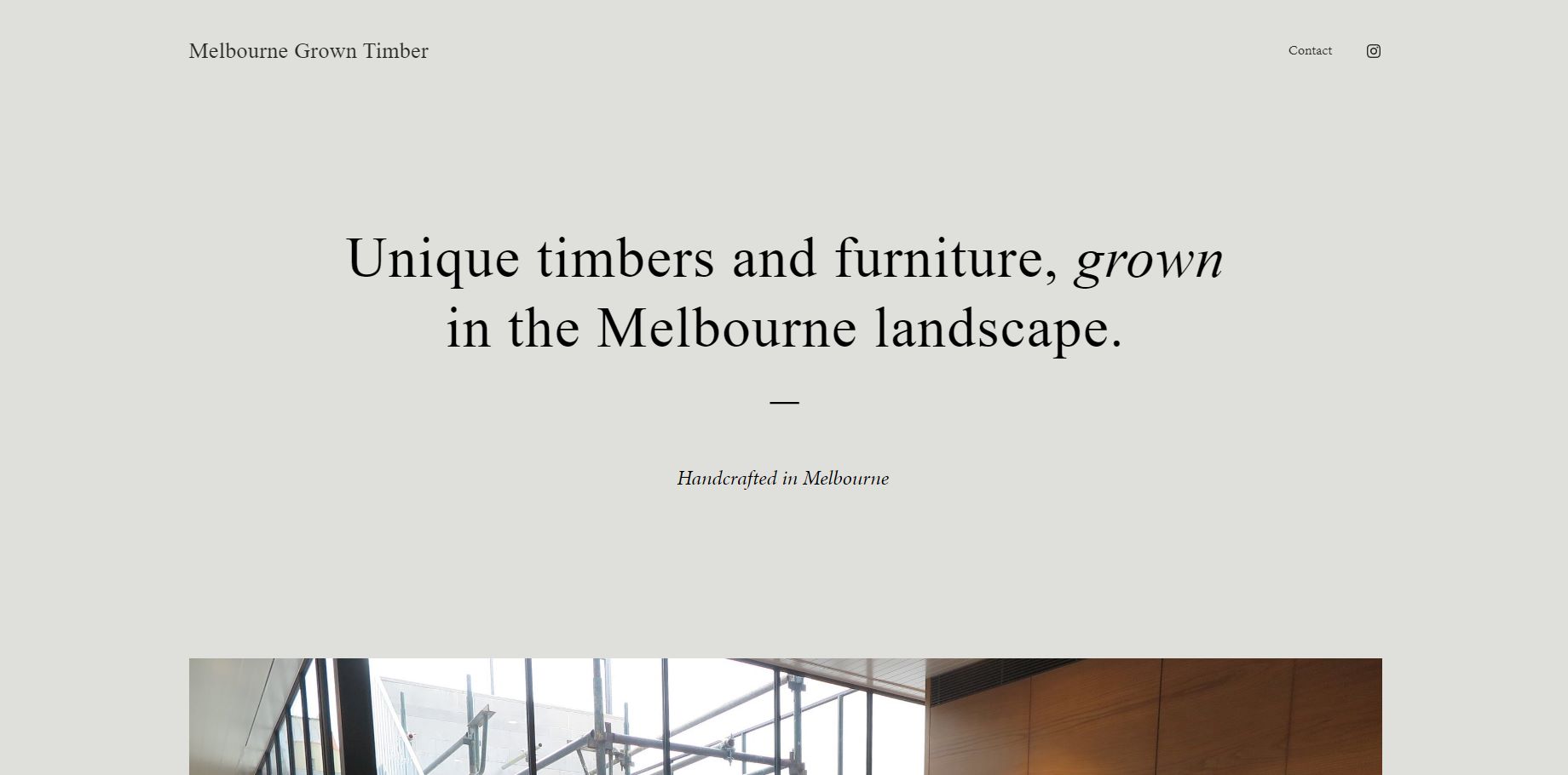 melbourne grown timber