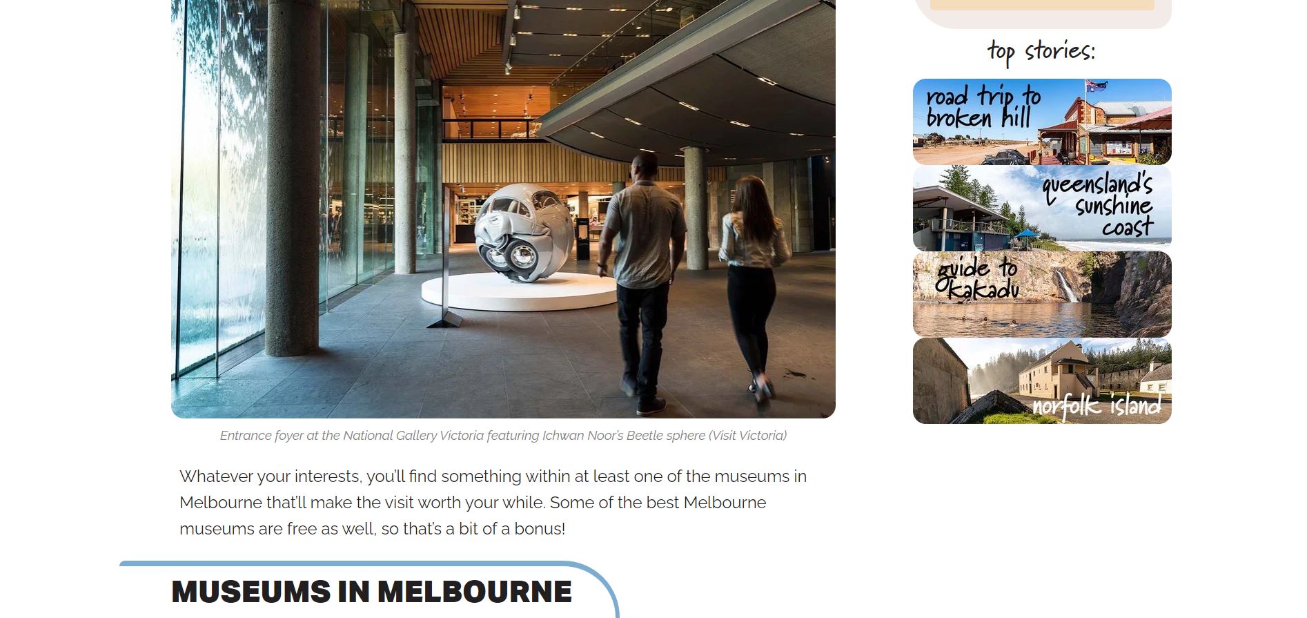 melbourne museum