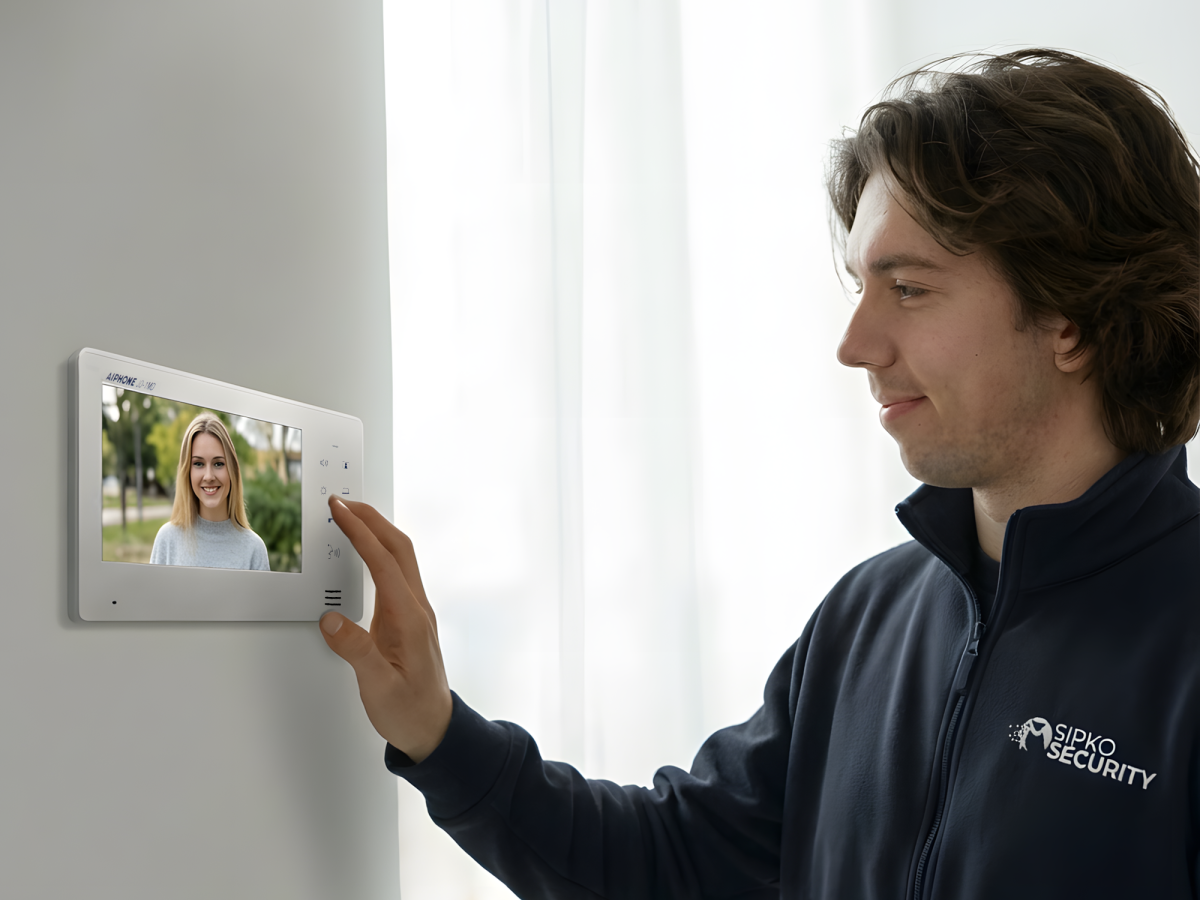 sipko security video intercom installation