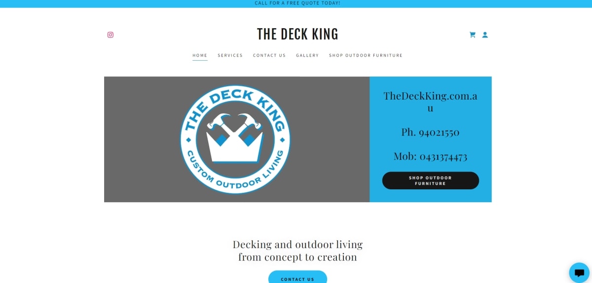 the deck king
