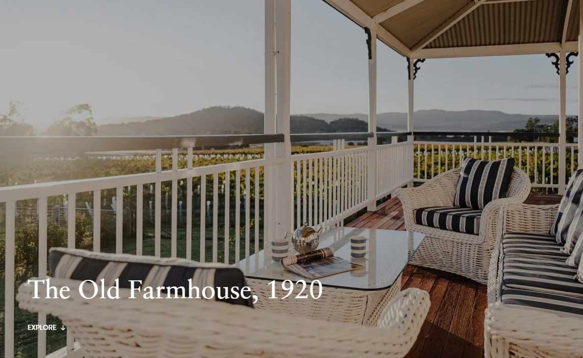 the old farmhouse