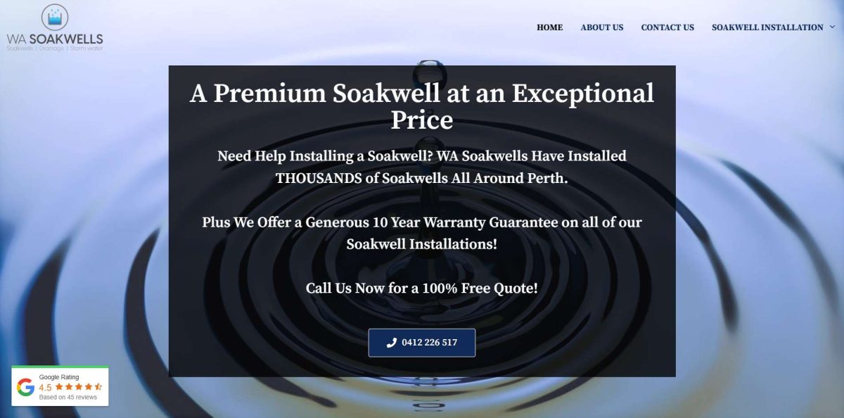 wa soakwells
