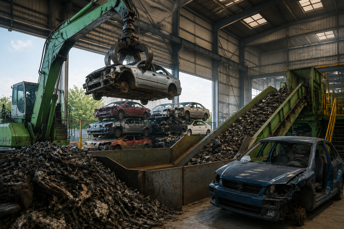 old cars removed car recycling