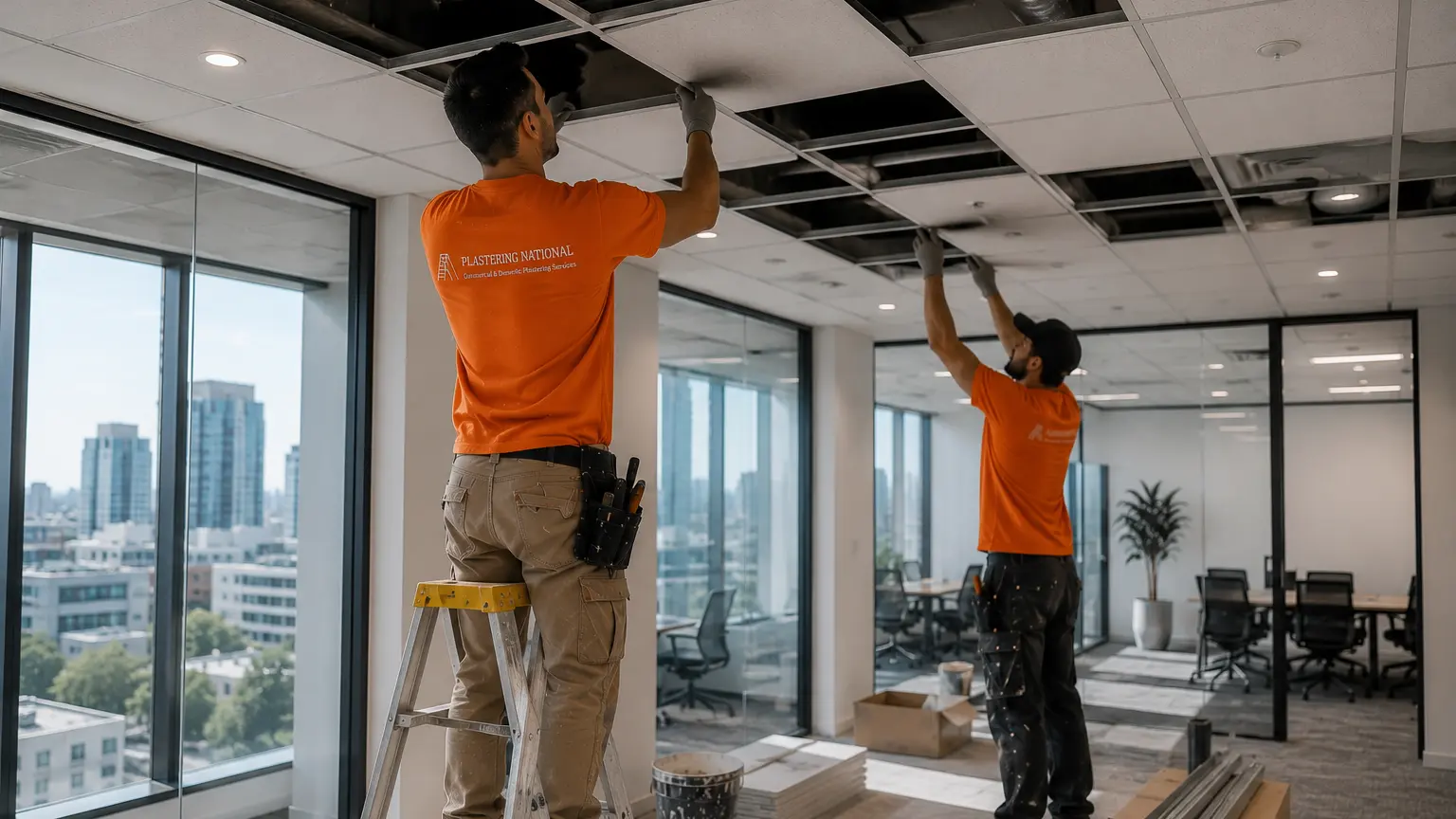 plastering national ceiling repair