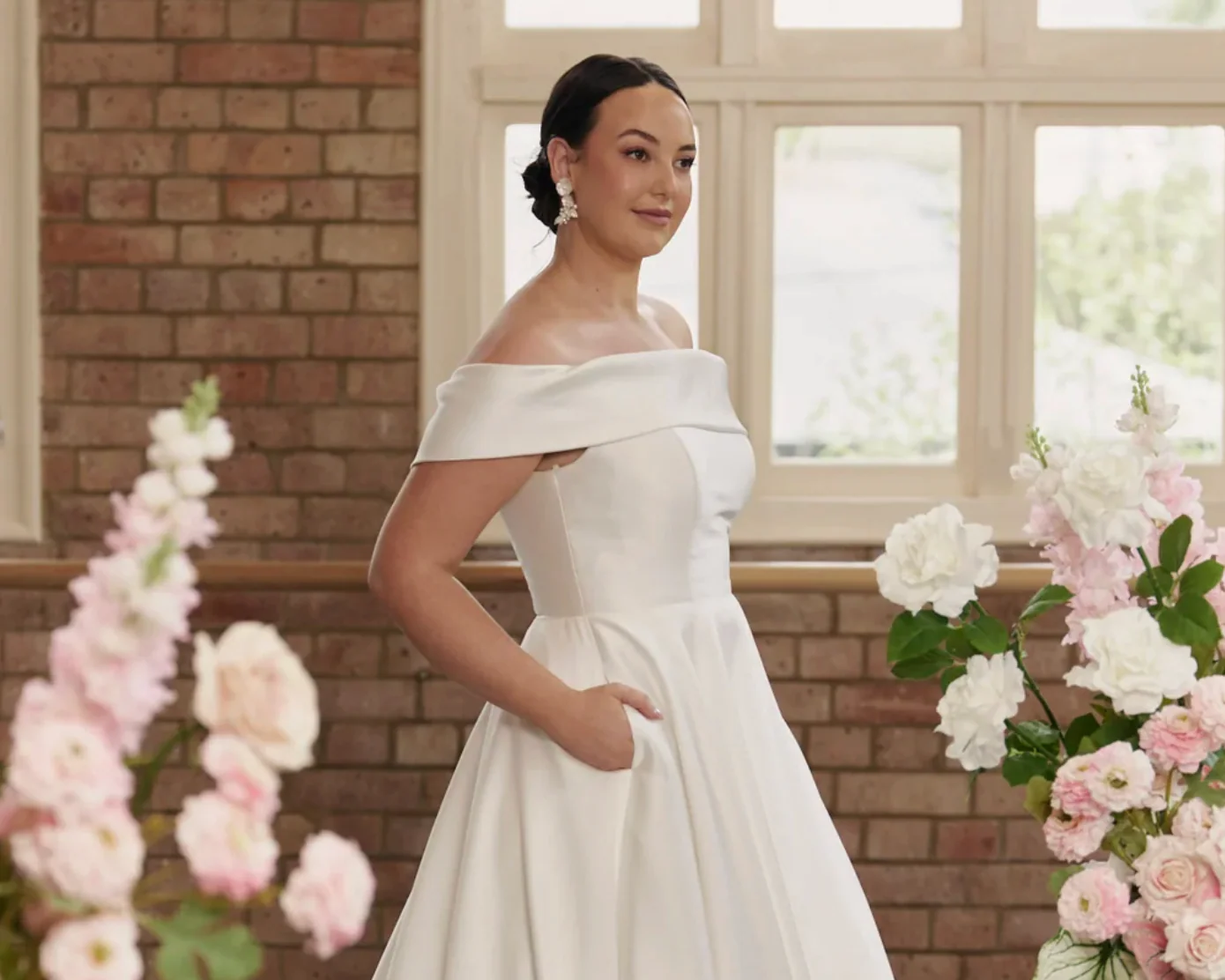 the bridehouse classing wedding dress