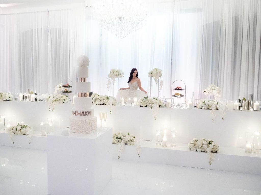 white wedding at vogue ballroomjpg